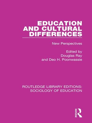 cover image of Education and Cultural Differences